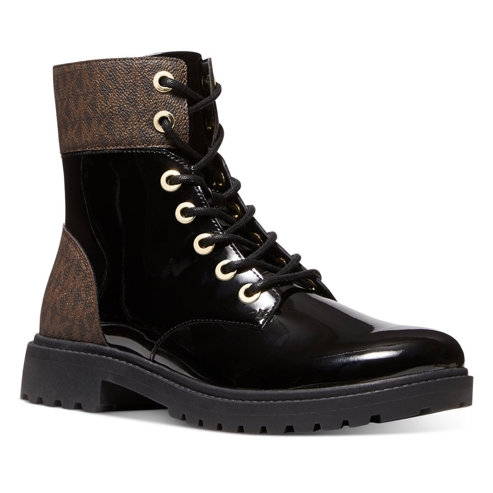 MICHAEL KORS COMBAT BOOTS